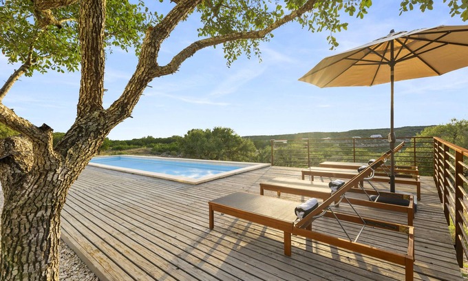 Wimberley House | Skyline House: Heated Pool/Pickleball/Barn