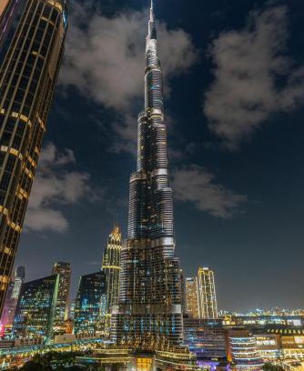 Mirdif House | Skyline Serenity Breathtaking Full Burj Khalifa View from a High Floor 3905