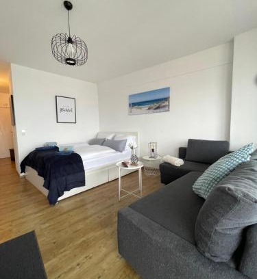 Antonsviertel Apartment | Skyline Suite Augsburg-Stilvoll & zentral