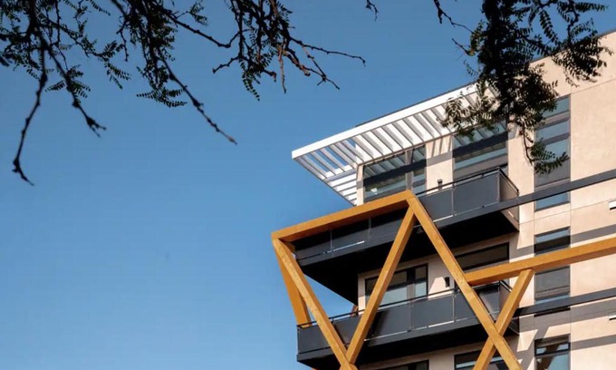 Highland House | Skytop Perspective | Espadin LoHi