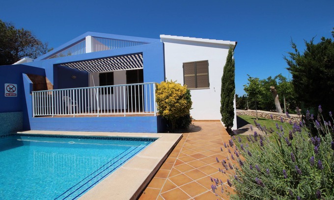 Cala Blanca Villa | Sleep 5-6 in a beautiful villa near the sea with private pool & garden