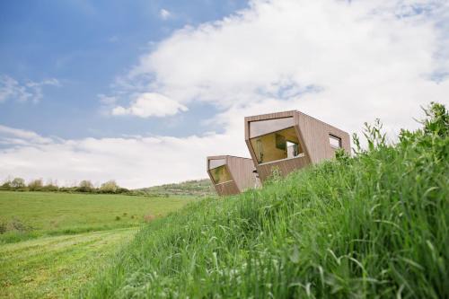 Kuhndorf House | Sleep Space 1 - Green Tiny Spot Dolmar