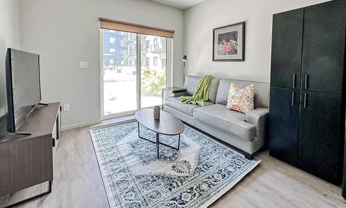 Downtown Omaha Apartment | Sleepover: Spacious 1BD/1BA + Balcony - Downtown Omaha