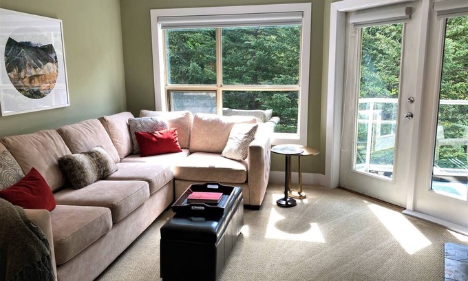 Blackcomb Condo | Slope-side condo ski in ski out! Quiet side of resort, heated pool + 3 hot tubs