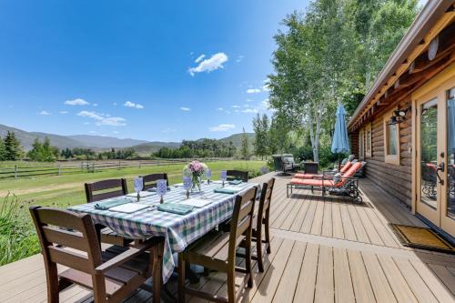 Snowmass Village House | Snowmass Home with Hot Tub, Fireplace, and Mtn Views!