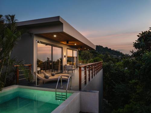 Ko Pha-ngan Villa | SO Paradise,New, Luxury, Full sunset,sea view