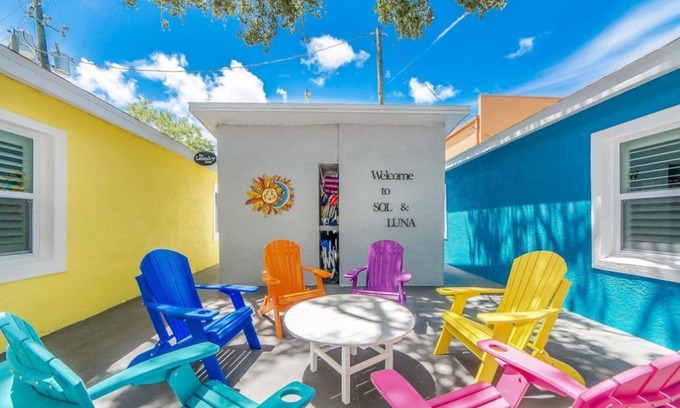 Independence Square Cottage | Sol & Luna Cottages, bright, modern & beautiful