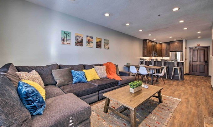 Salt Lake Mountain Resorts Condo | Solitude Mountain Slopeside Ski Condo w/Hot Tub!