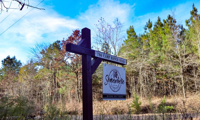 Hochatown Cabin | Somewhere With You -Features a hot tub & fire pit; accommodates 2 to 4 guests.