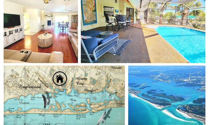 Englewood South House | Sommers Boaters Paradise - Pet Friendly with Boat Dock