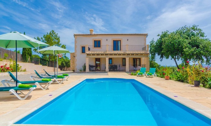 Sant Joan Villa | Son Morey - Villa With Private Pool. Free Wifi