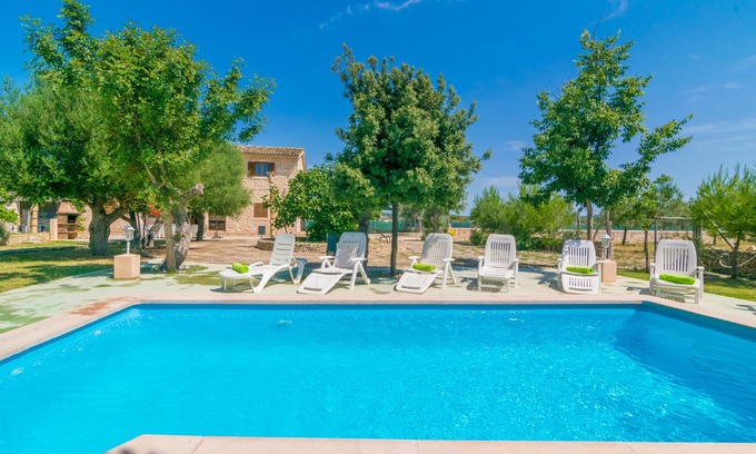 Montuiri Villa | SON PUJOL - Villa with private pool in MONTUÏRI. Free WiFi