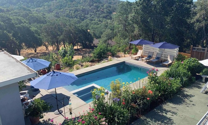 Boyes Hot Springs House | Sonoma Oasis with Heated Pool and Spa. Dogs welcomed.