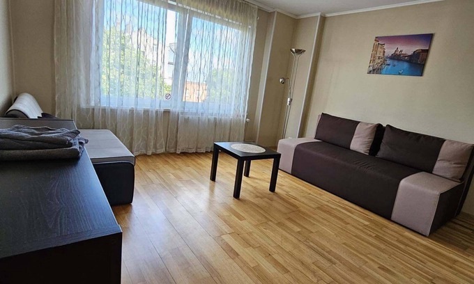 Liepaja Apartment | Soothing 1-bedroom apartment in Liepāja with WiFi access