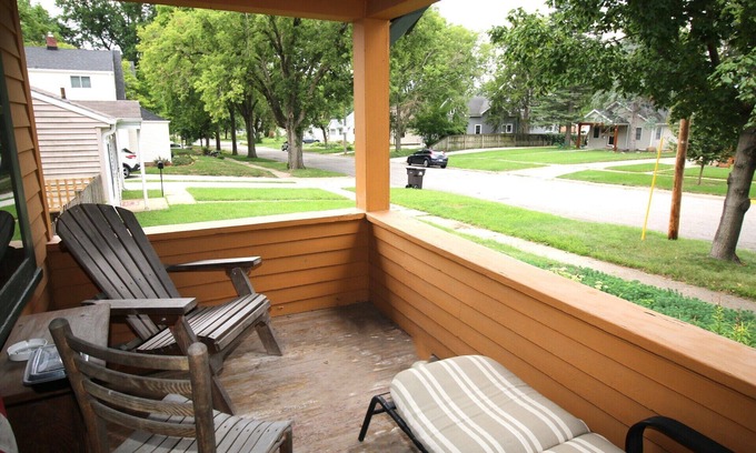 Ames House | Soothing bungalow with ping pong in charming Ames