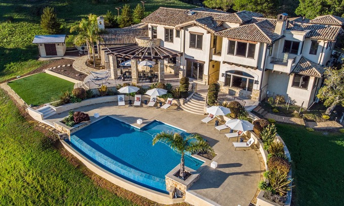 Soquel Villa | Soquel Villa - 180 views of Monterey Bay w/infinity pool, spa & movie theater