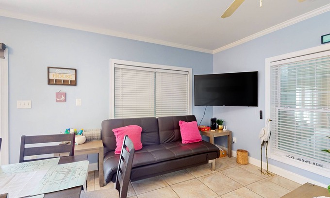 Bay Point House | Soundfront home with boat trailer parking, scenic balcony, grill, & full kitchen