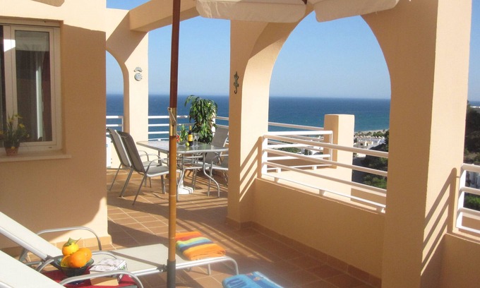 Ventanicas-El Cantal Apartment | South facing apartment - spectacular sea & mountain views with communal pool.