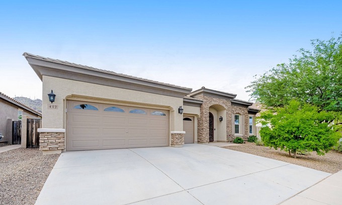 Mineral Canyon House | South Mountain-view home with private pool & Ping-Pong - near hiking trails