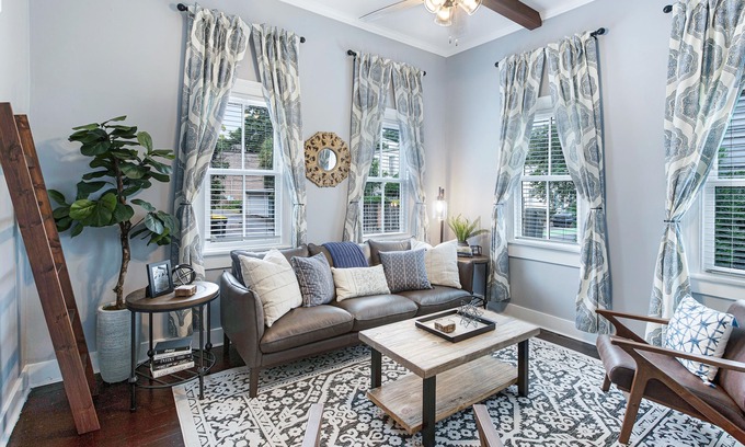 Historic Downtown Savannah House | Southern Charm w/High-end Modern Amenities + Parking by Lucky Savannah