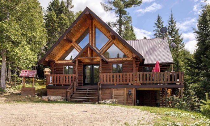Saint-Michel-des-Saints Ski Chalet | Spa and Great Comfort - Le Bo Bois Rond