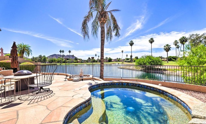 Arrowhead Ranch House | Spa, Covered Patio Upscale Phoenix Oasis!