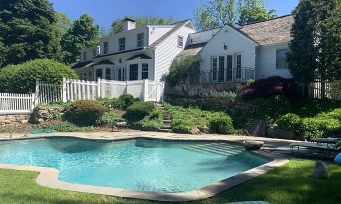 Darien House | Space, expansive property with views and pool