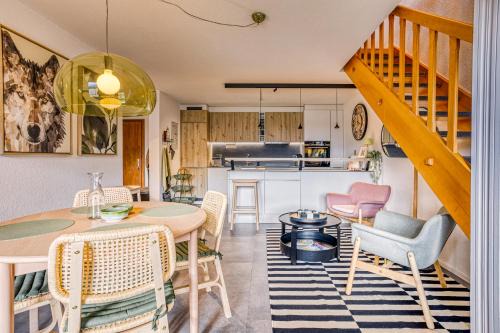 Saillon Apartment | Spacieux duplex avec accès direct au bains