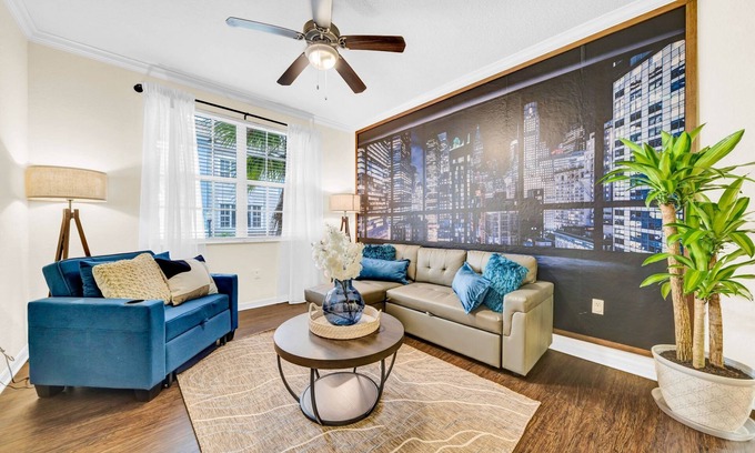 Westchase Apartment | Spacious 2-Bed/2-Bath Tampa Apartment: Comfort Meets Convenience for Corporate Travelers