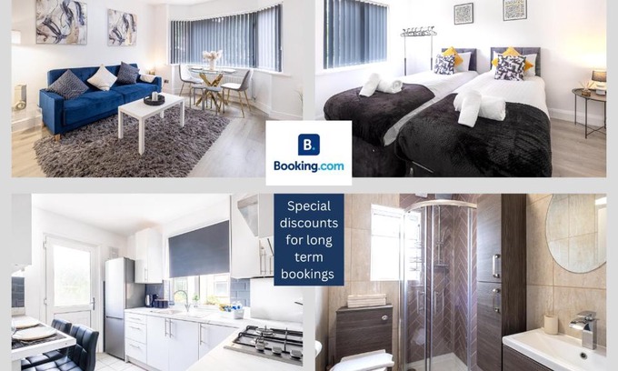 Maidenhead Apartment | Spacious 2 Bed Home with FREE PARKING and Netflix