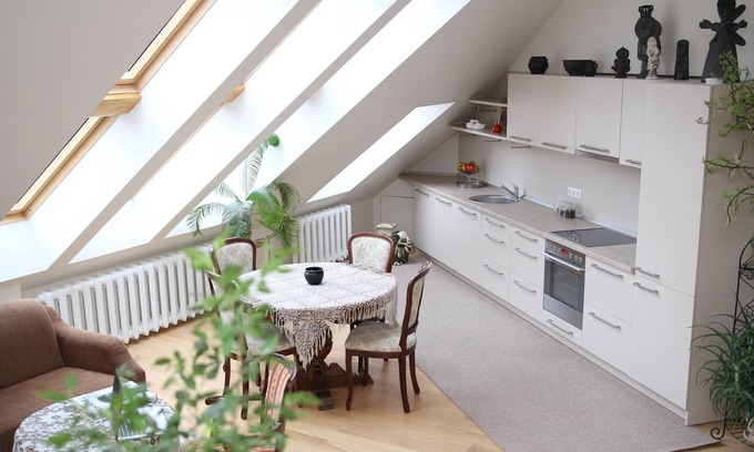 Old Town Apartment | Spacious 2 room loft AQUARELLE in Old Town