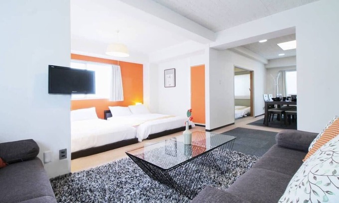 Hiroshima City Centre Apartment | Spacious 2BR Near Hiroshima Station | Near Stadium