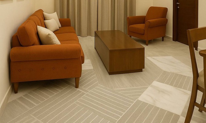 Al-Manasrah Ski Chalet | Spacious 3-Bedroom Family Chalet with Living Room in Port Said