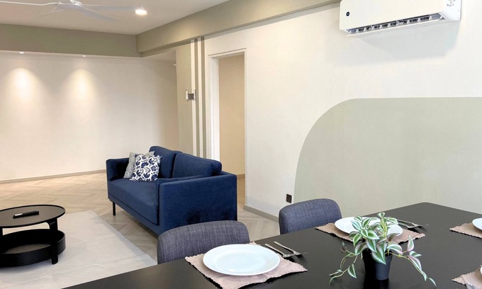 Bukit Bintang Apartment | Spacious 3-bedroom apartment in fabulous Kuala Lumpur with AC, WiFi