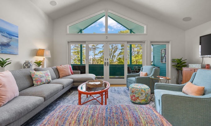 Suttons Bay Condo | Spacious 3 bedroom upper-level condo in the heart of Suttons Bay.