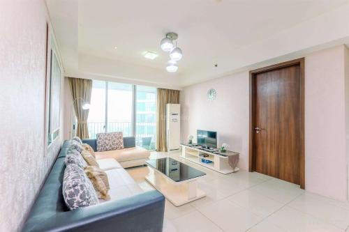 Bangka Apartment | Spacious 3BR at Kemang Village Apartment By Travelio