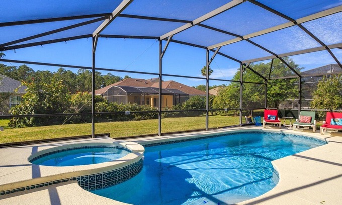 Tuscan Ridge House | Spacious 4-Bed Pool Retreat Close to Disney and Local Attractions