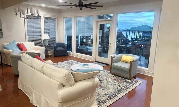 Torbert House | Spacious 4-bedroom and three bath house on beautiful False River.