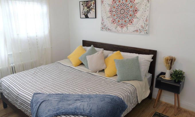 Catonsville House | Spacious 4-bedroom suburban townhome near Baltimore safe peaceful king beds