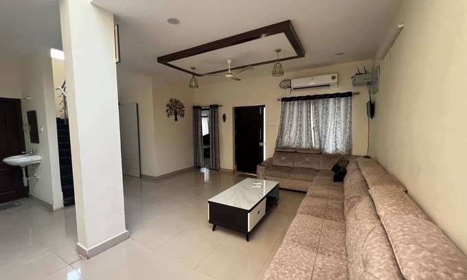 Medchal Villa | Spacious 4-bedroom villa with WiFi and AC in wonderful Hyderabad