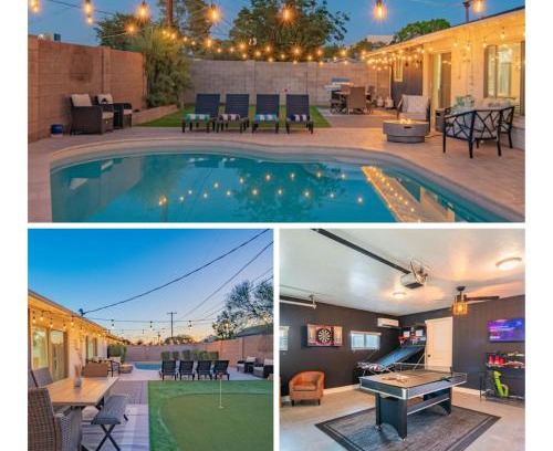 Scottsdale Estates Nine House | Spacious 4BD with Pool and Putting Green Near Old Town Scottsdale