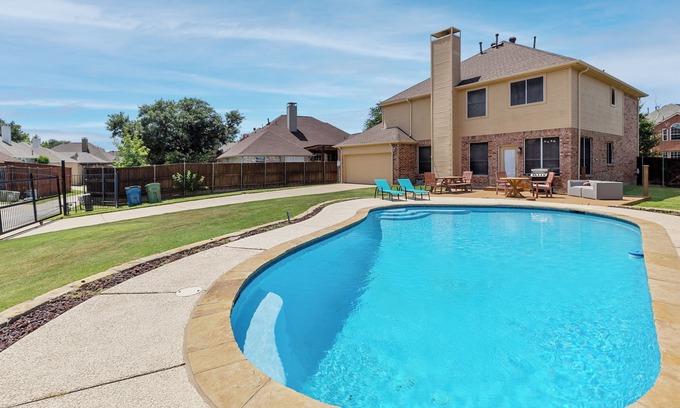 Lewisville House | Spacious 4BR Home - Oversized Pool & Game Room
