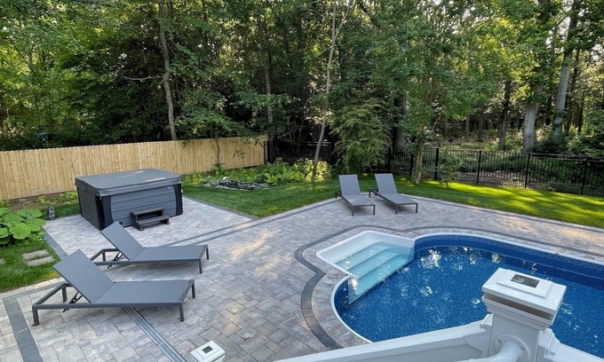 Lewes House | Spacious 4BR House in Charming Lewes w/Private Pool and Hot Tub