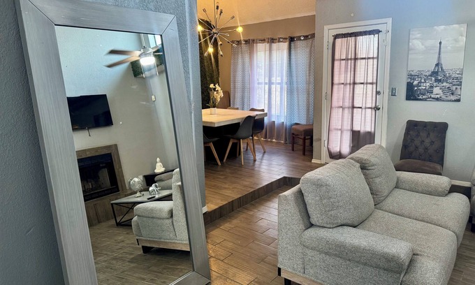 Biggs Field House | Spacious 5-bedroom house in enjoyable El Paso with AC