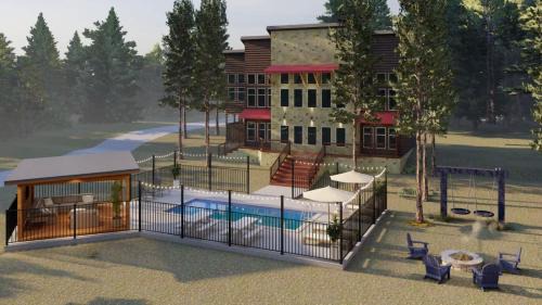 Hochatown House | Spacious 5BR with Pond - Hot Tub - Games - Sleeps 19