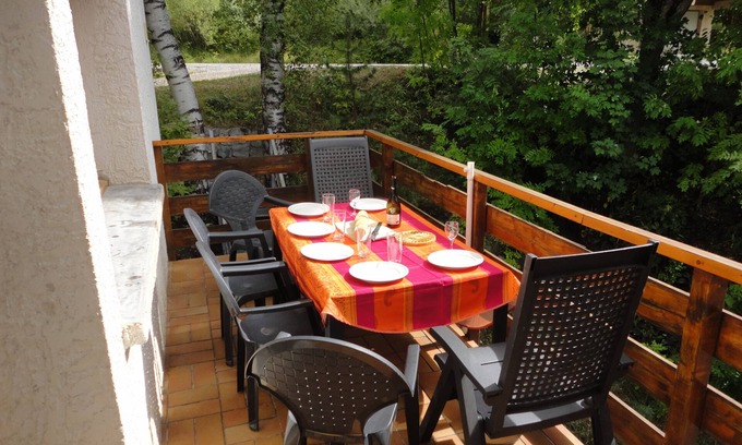 Allos Apartment | Spacious apartment of 70m2/6p. in chalet well located 500m from the village of Allos