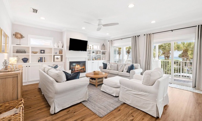 Seagrove Beach Condo | Spacious Family-Friendly Condo w/ Beach Access, Gulf Views, and Community Pool