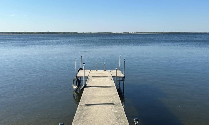 Osakis House | Spacious Family Lake Retreat: Dock, Game Room, BBQ
