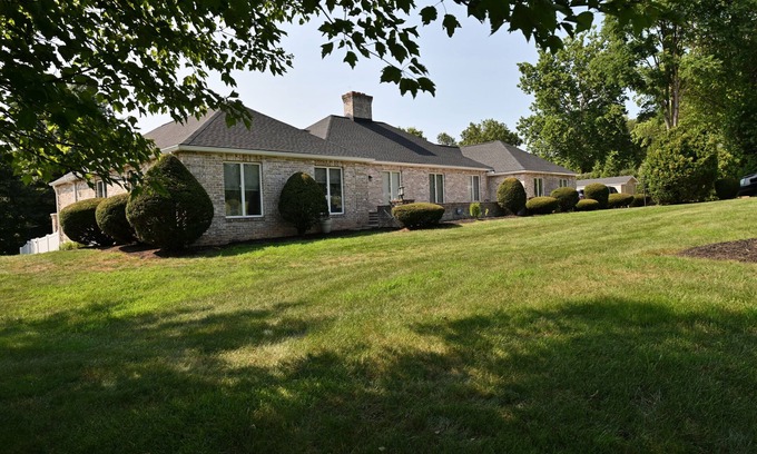 Hummelstown House | Spacious, fun filled home with fire pit, game room, deck and two acres of land