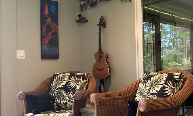 Kapoho House | Spacious home in a lush green piece of paradise